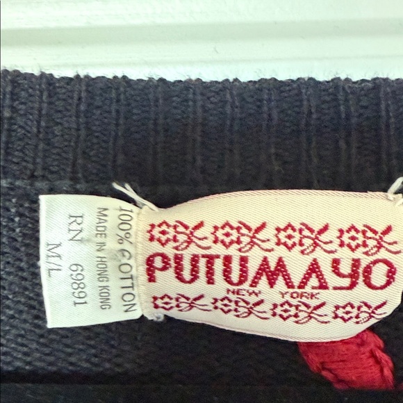 Colorful Floral Embroidered Women's Cardigan M/L Missing 1 Button - Picture 4 of 12